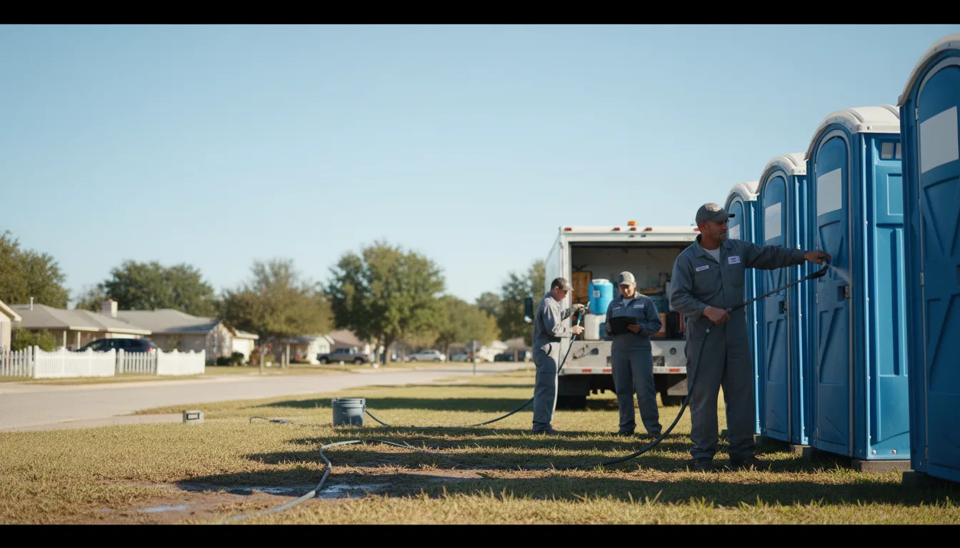Long-Term Portable Toilet Rental in Van Meter, IA near me
